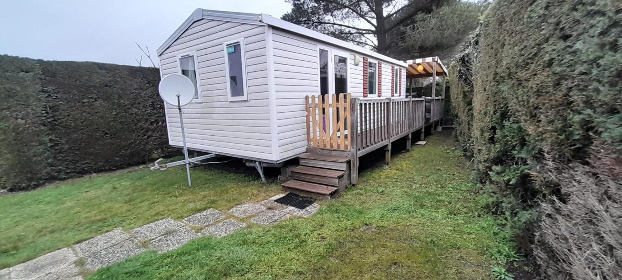 Mobil'Home - Camping **** Les Charmettes Ле Мат Екстериор снимка